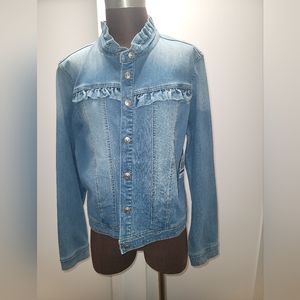 Kensie blue demim jacket size XL